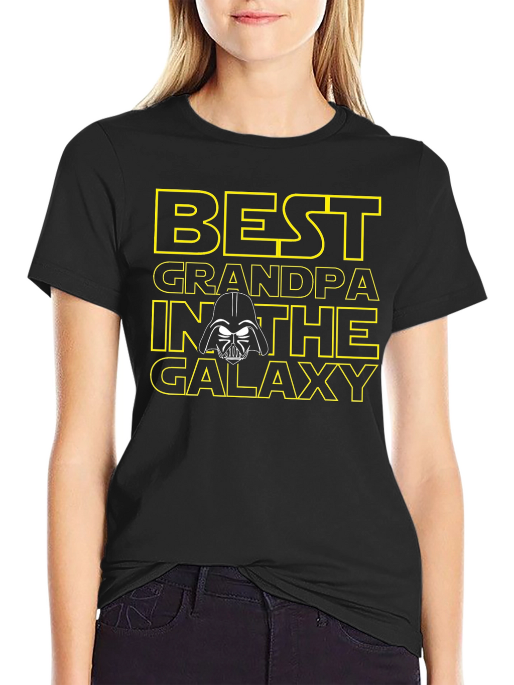 Best Grandpa in the Galaxy Star Wars T-Shirt