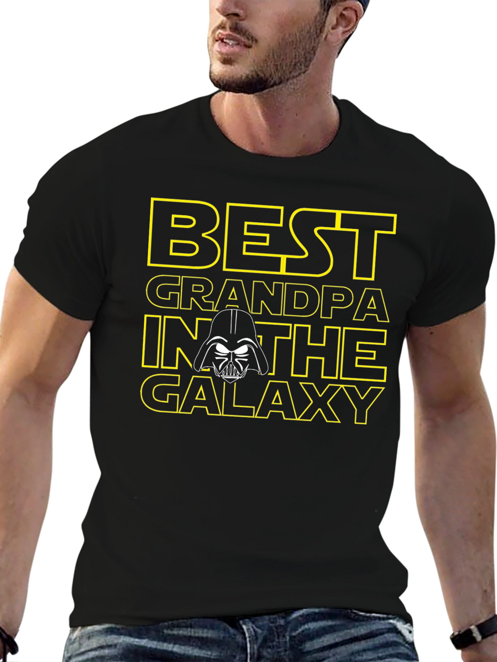 Best Grandpa in the Galaxy Star Wars T-Shirt