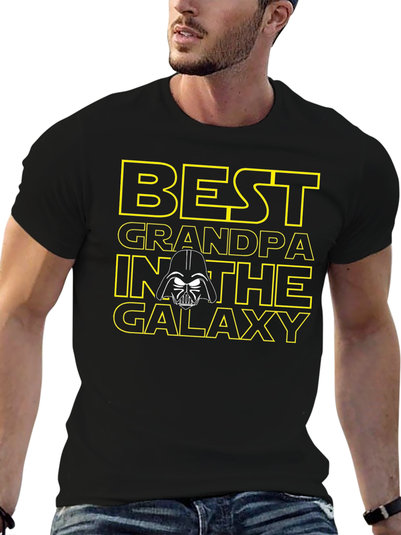 Best Grandpa in the Galaxy Star Wars T-Shirt