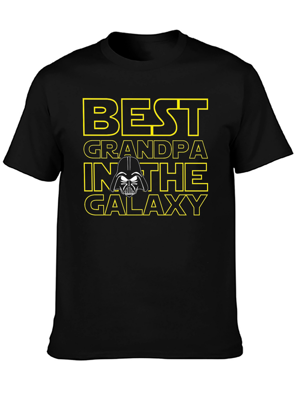 Best Grandpa in the Galaxy Star Wars T-Shirt