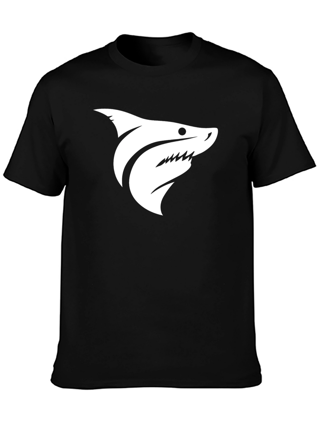 Cool Shark Graphic Black T-Shirt