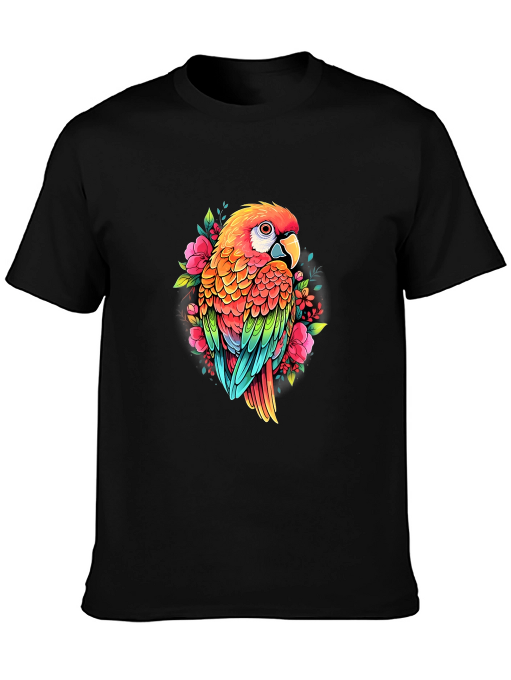 Parrot Graphic T-Shirt