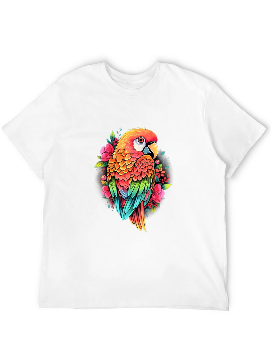 Parrot Graphic T-Shirt