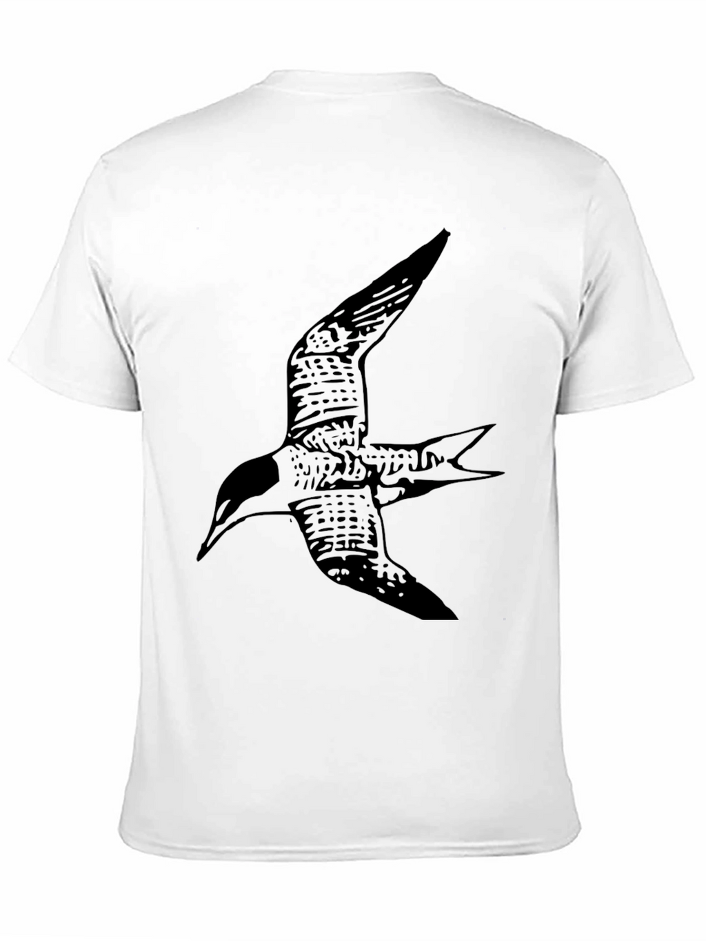 Black Bird Graphic Tee - Casual Style