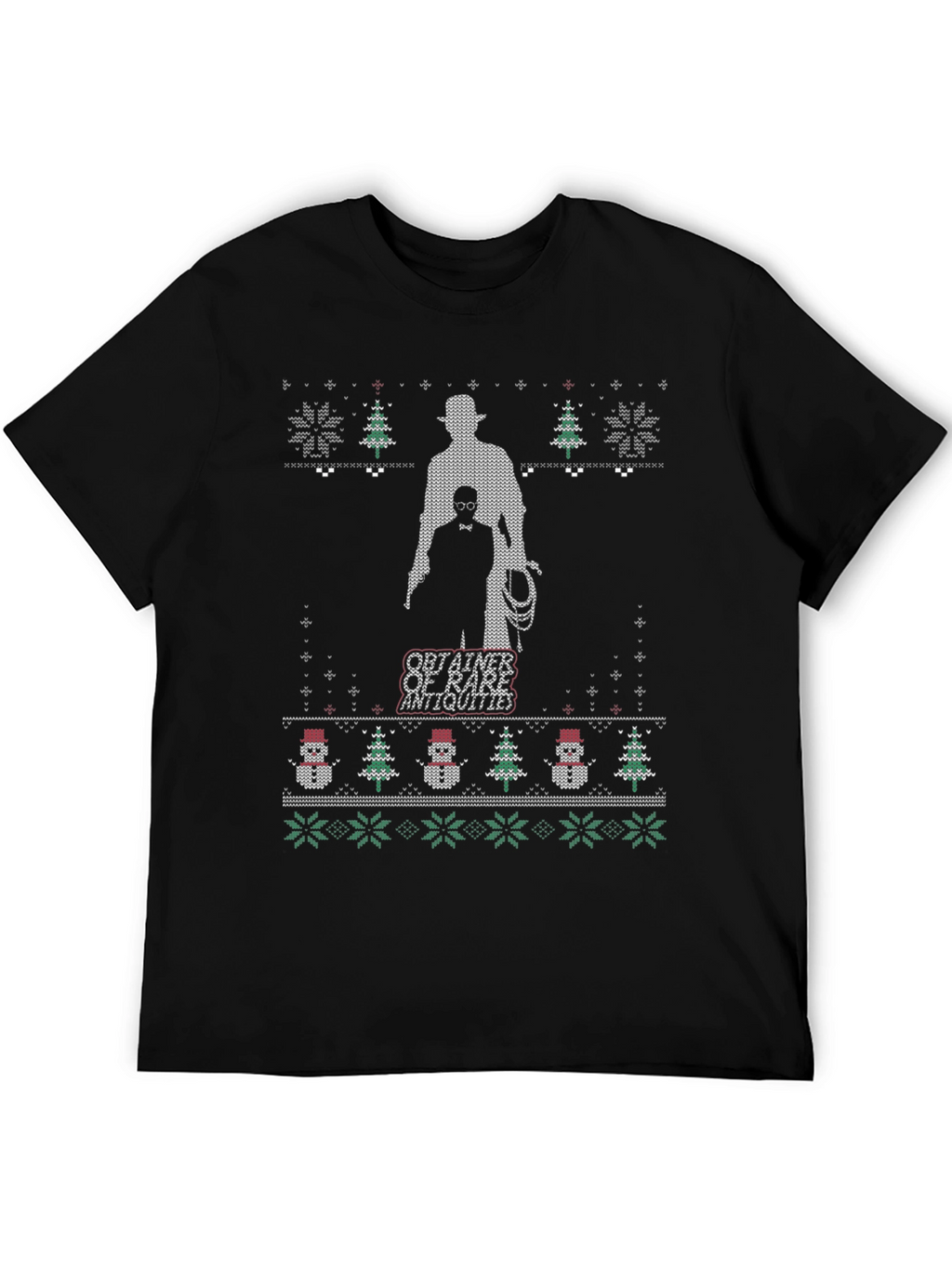 Indiana Jones Ugly Christmas Sweater T-Shirt