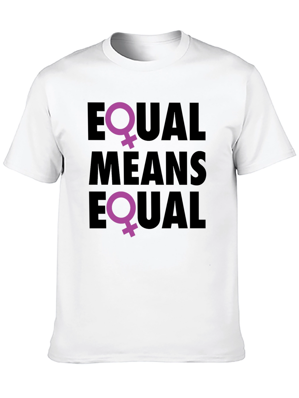 Equal Means Equal Feminist T-Shirt