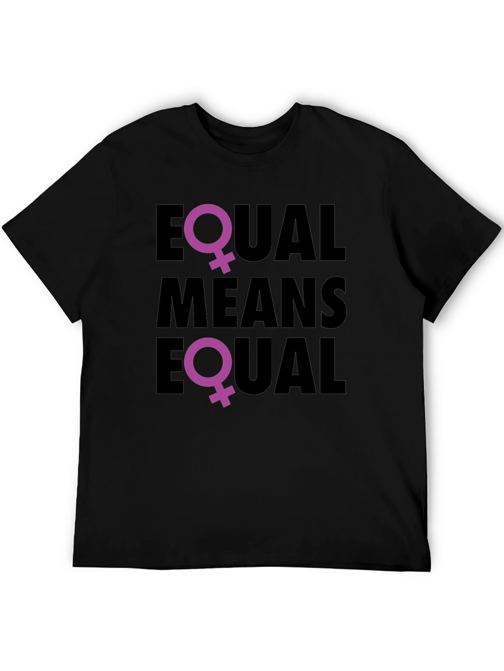 Equal Means Equal Feminist T-Shirt
