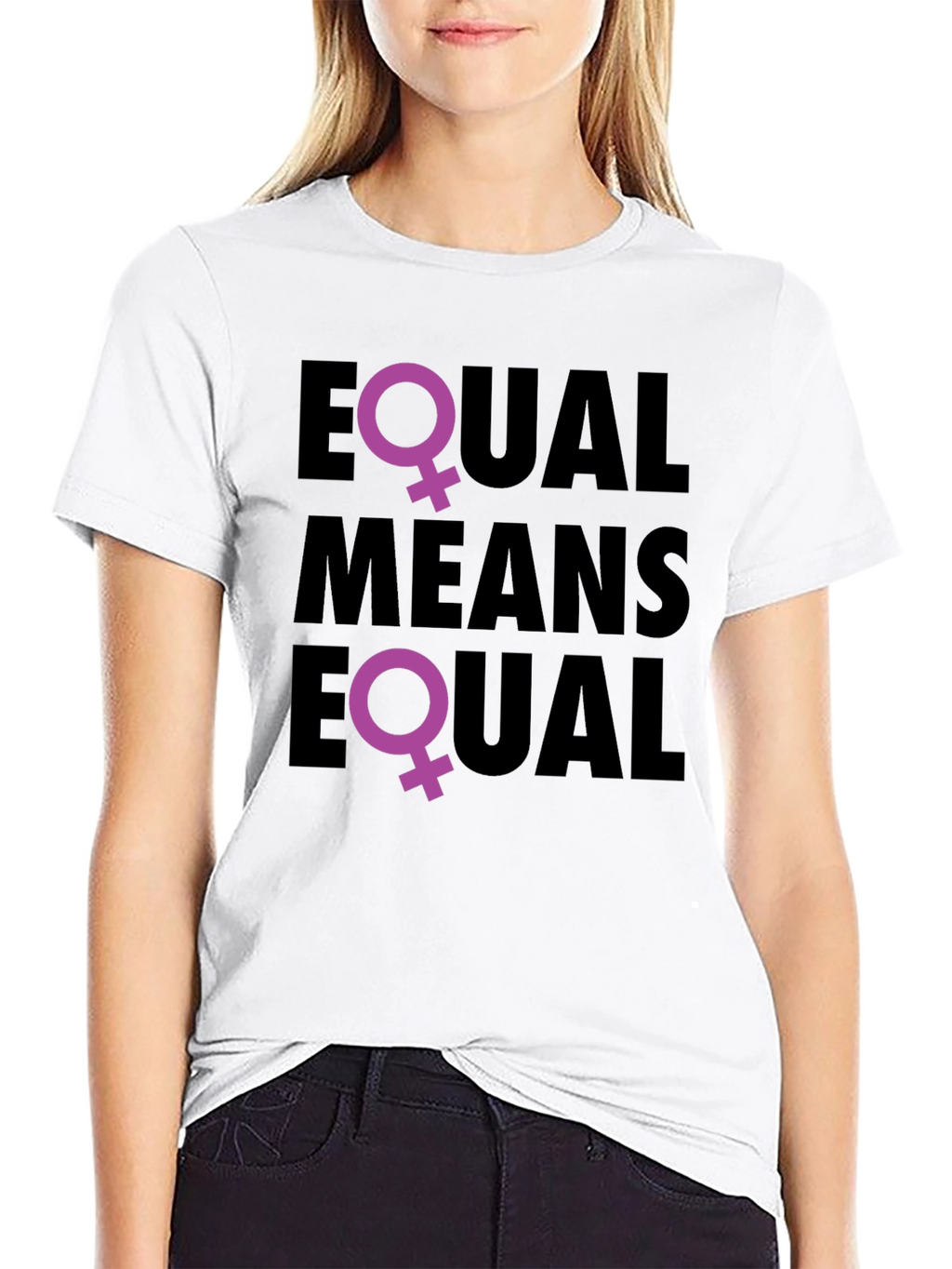 Equal Means Equal Feminist T-Shirt