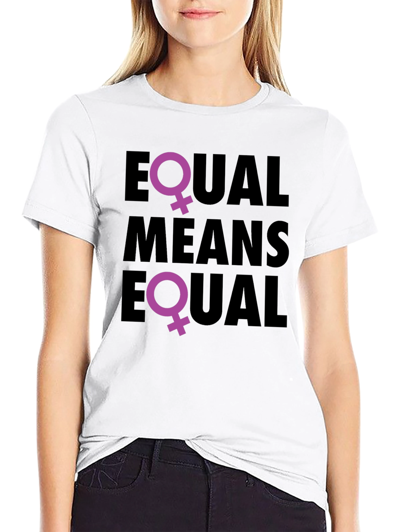 Equal Means Equal Feminist T-Shirt