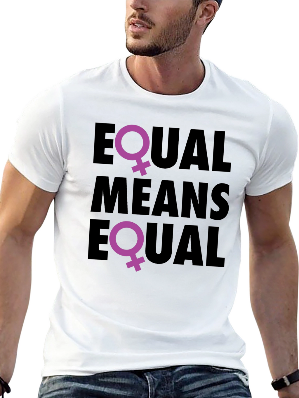 Equal Means Equal Feminist T-Shirt