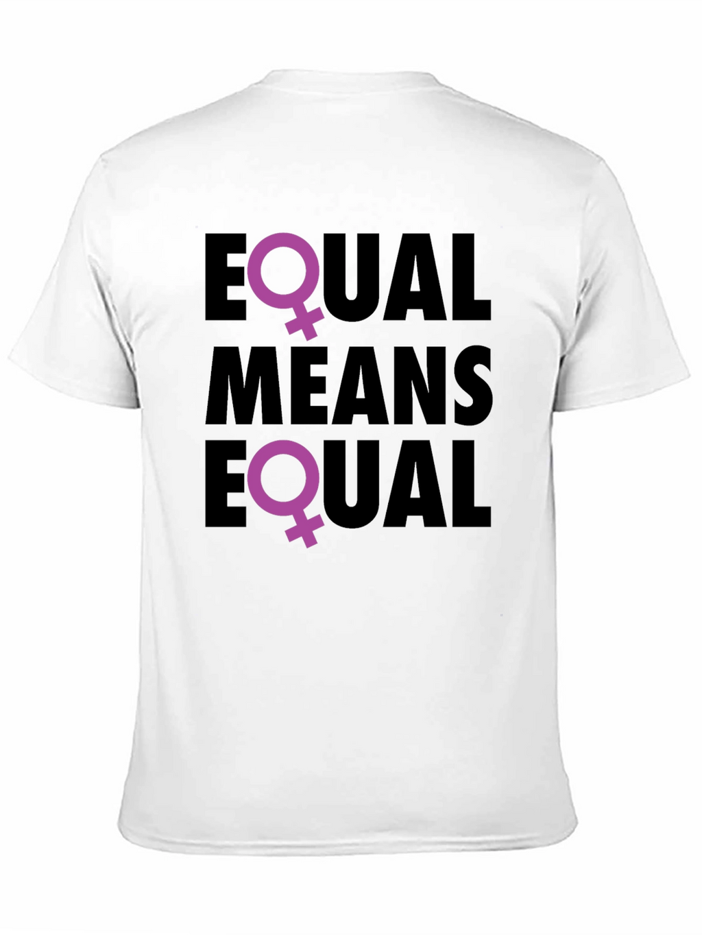 Equal Means Equal Feminist T-Shirt