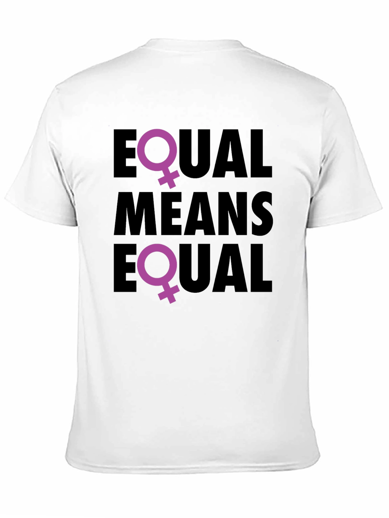 Equal Means Equal Feminist T-Shirt