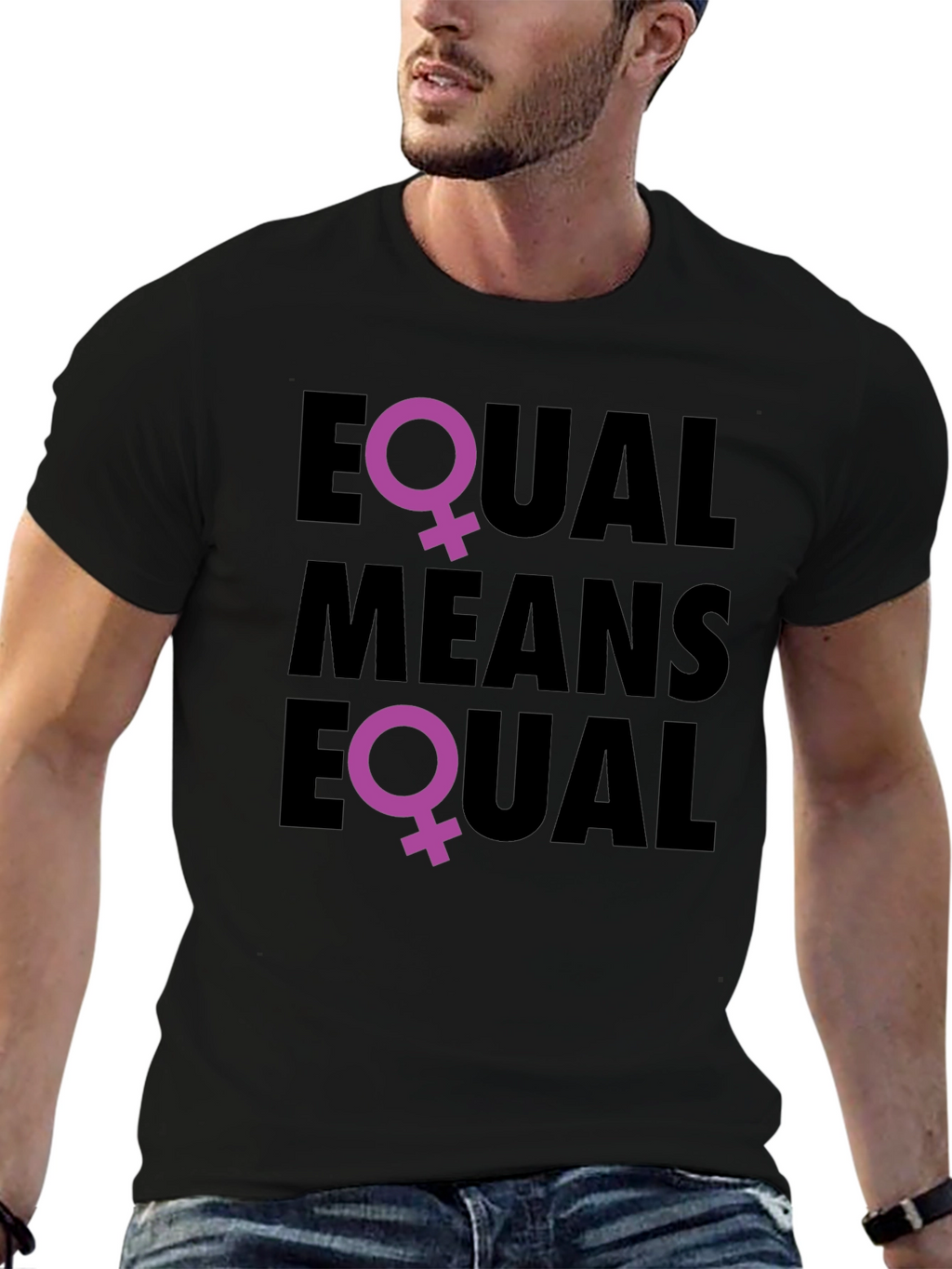 Equal Means Equal Feminist T-Shirt