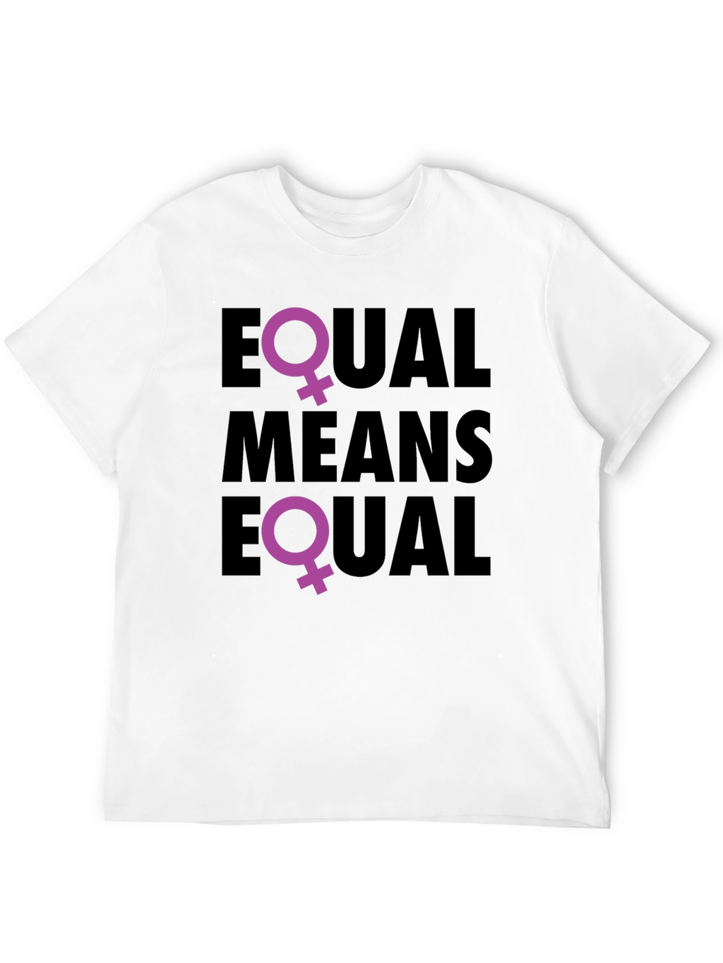 Equal Means Equal Feminist T-Shirt