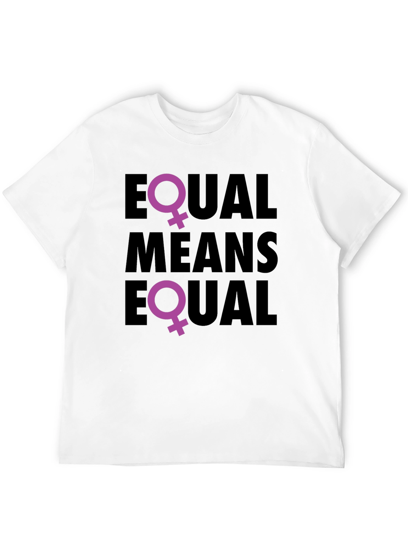 Equal Means Equal Feminist T-Shirt