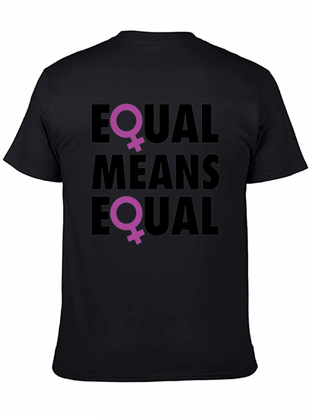 Equal Means Equal Feminist T-Shirt
