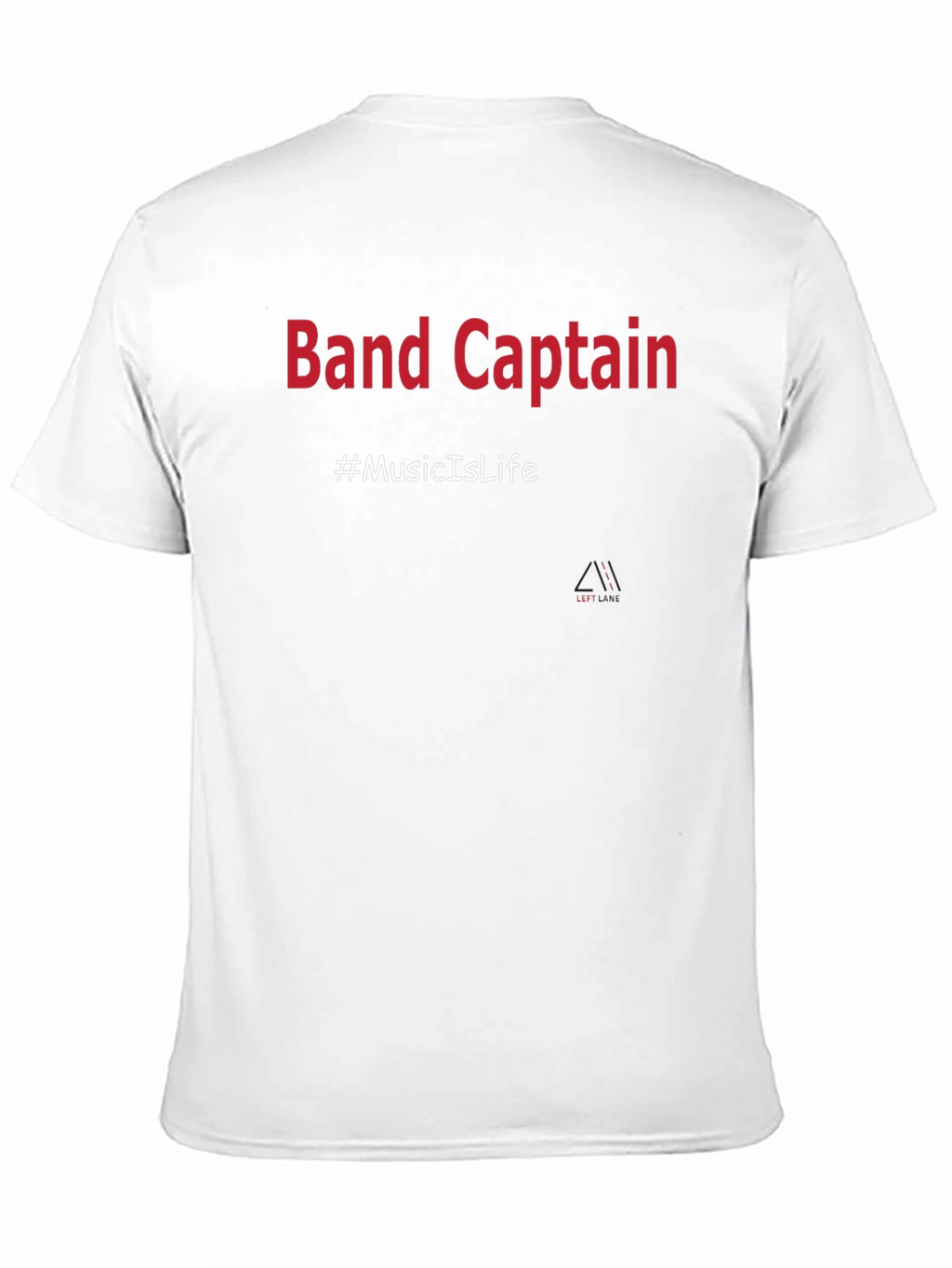 Band Captain T-Shirt - Music Is Life
