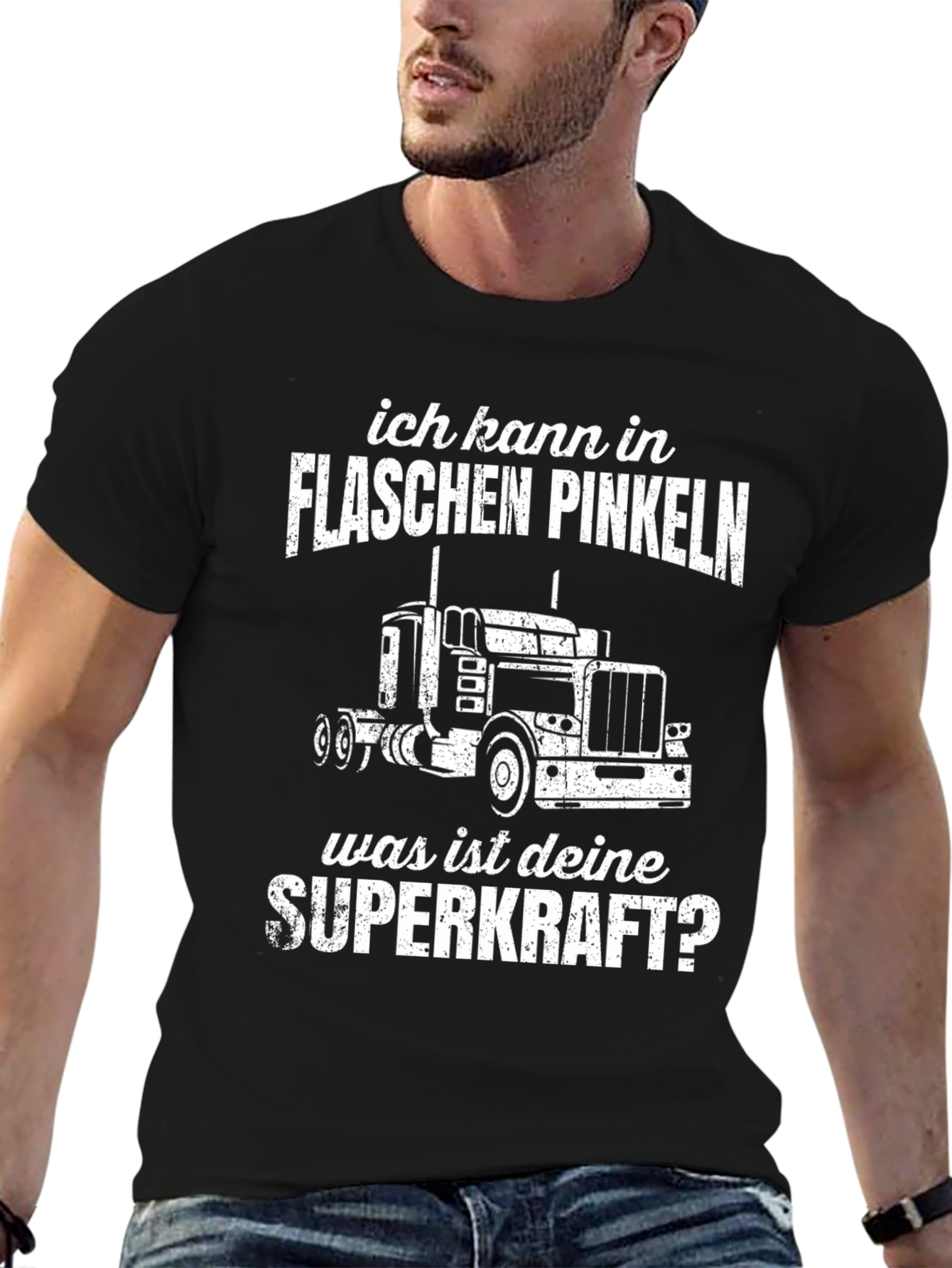 Funny Trucker T-Shirt - My Superpower