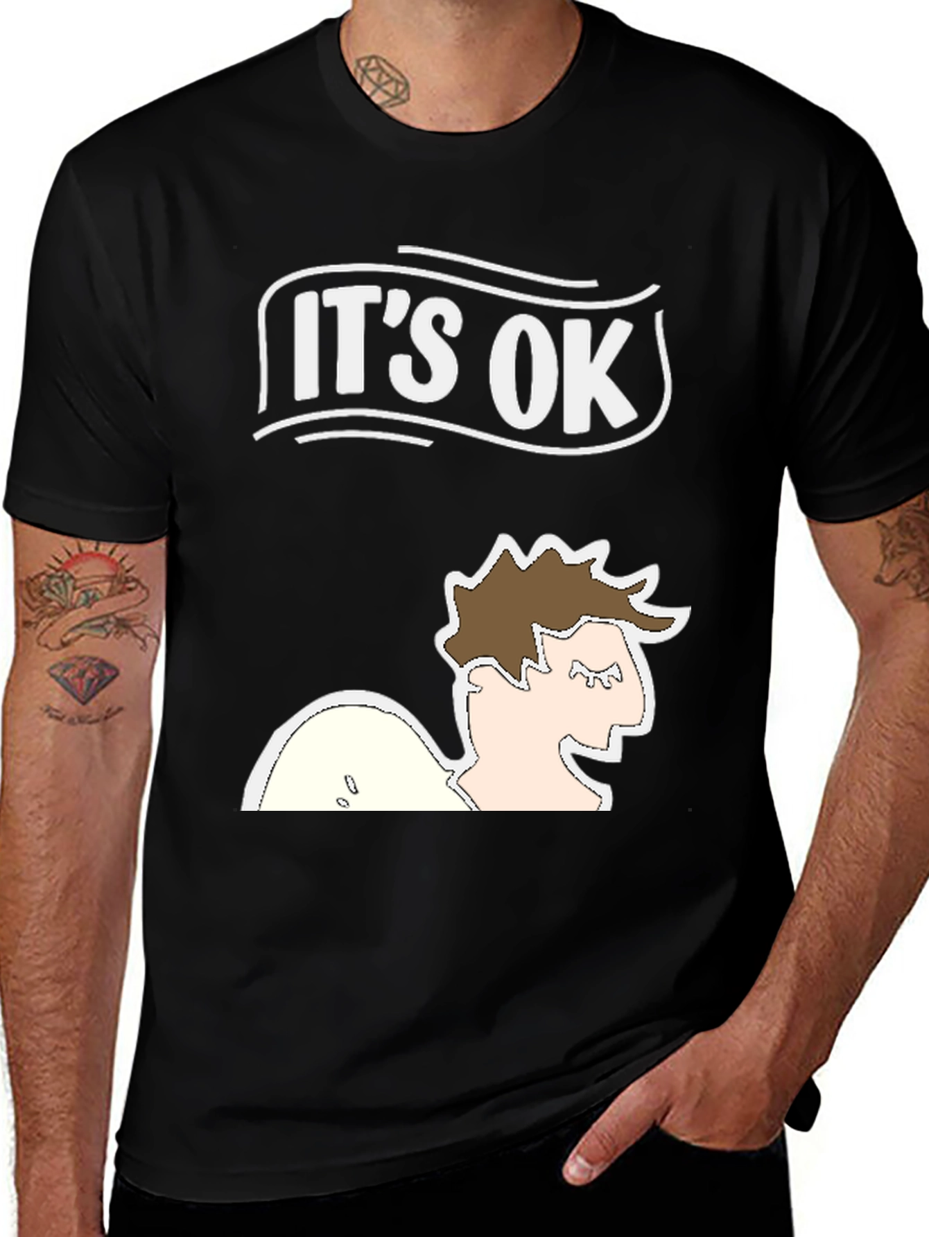Its Ok T-Shirt - Funny Graphic Tee