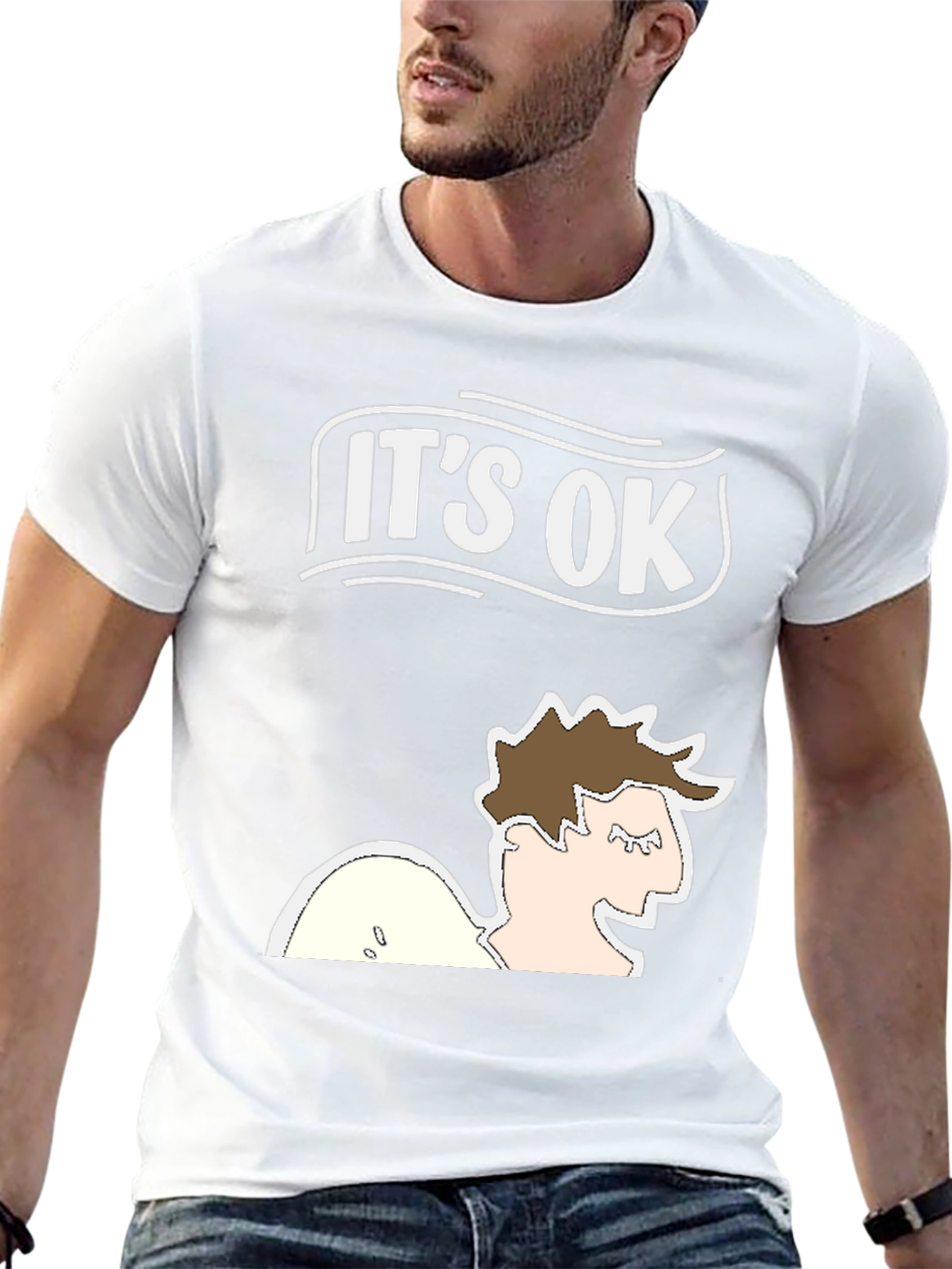 Its Ok T-Shirt - Funny Graphic Tee