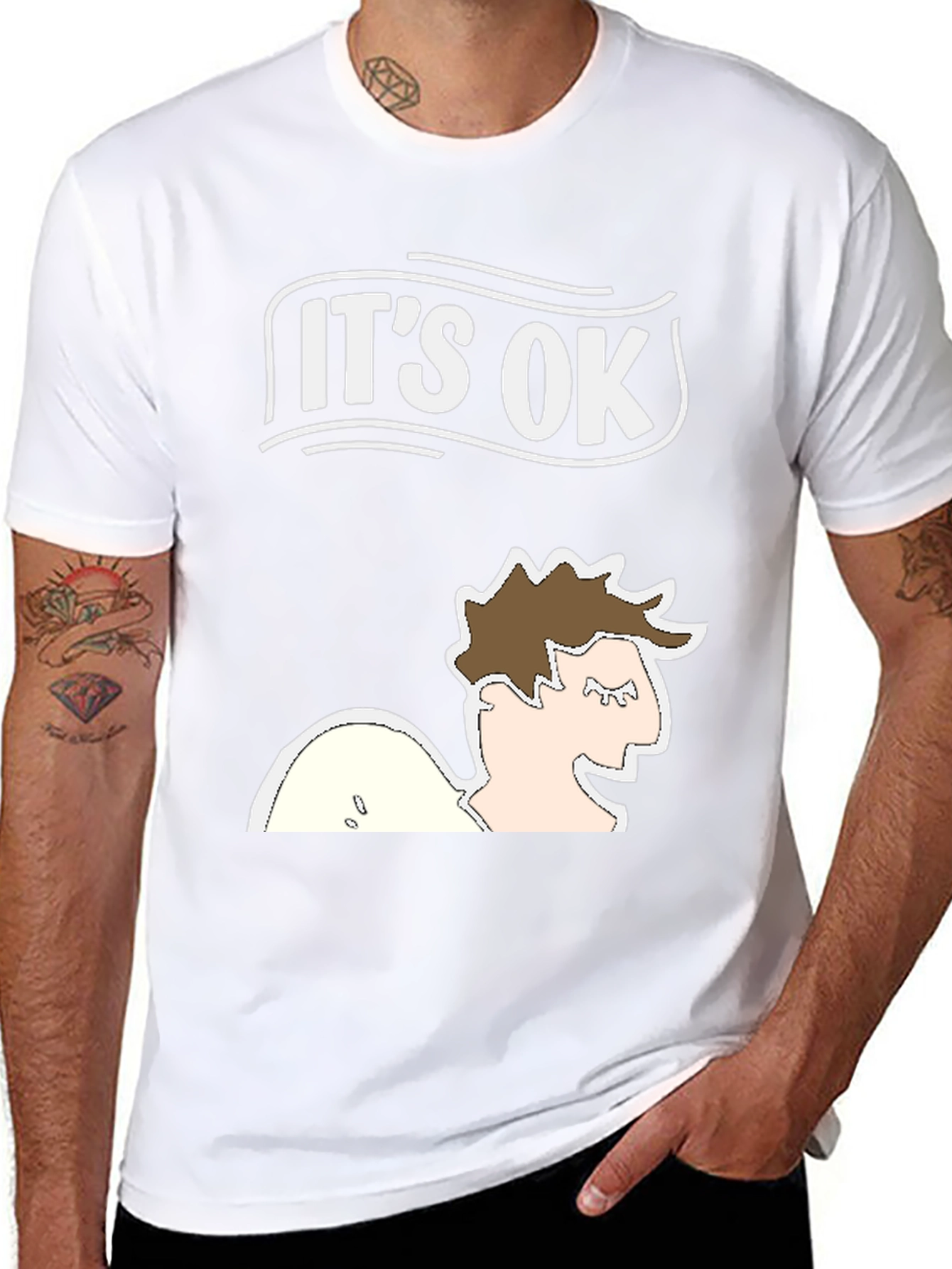 Its Ok T-Shirt - Funny Graphic Tee