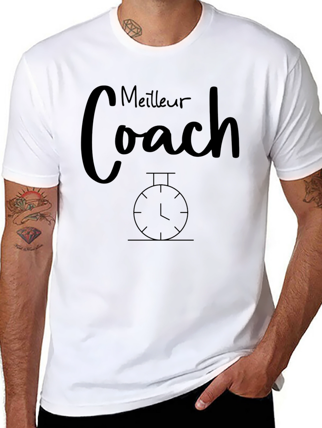 Best Coach T-Shirt - French Slogan Tee