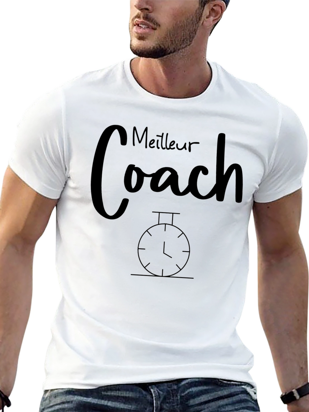 Best Coach T-Shirt - French Slogan Tee