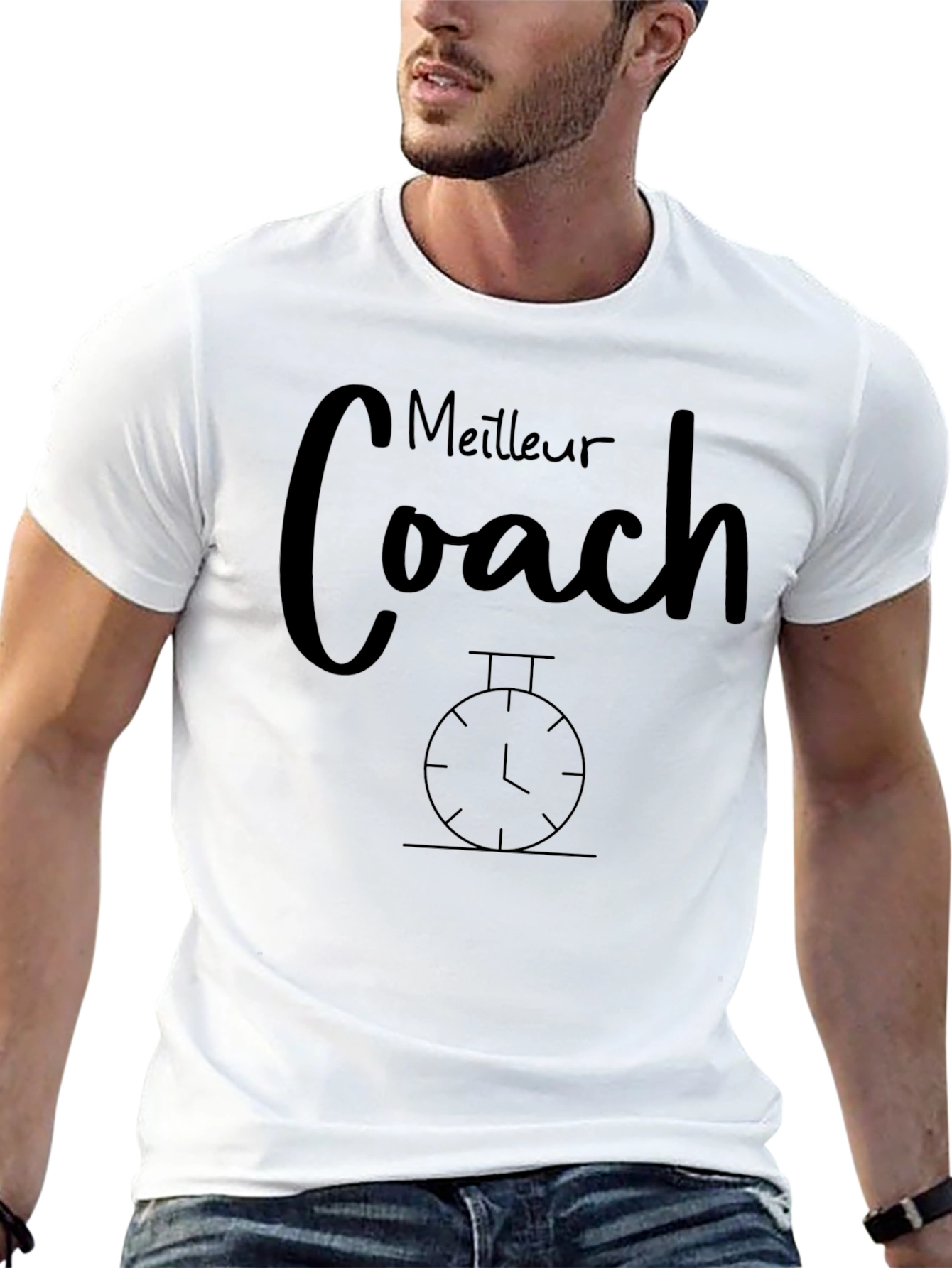 Best Coach T-Shirt - French Slogan Tee