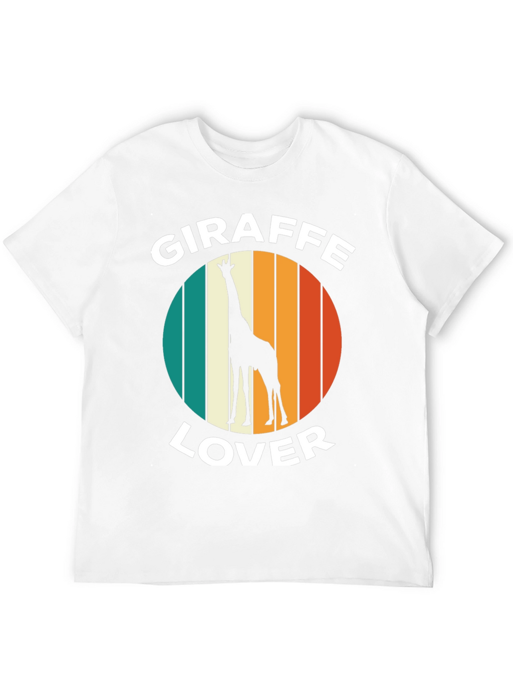 Giraffe Lover T-Shirt - Retro Style