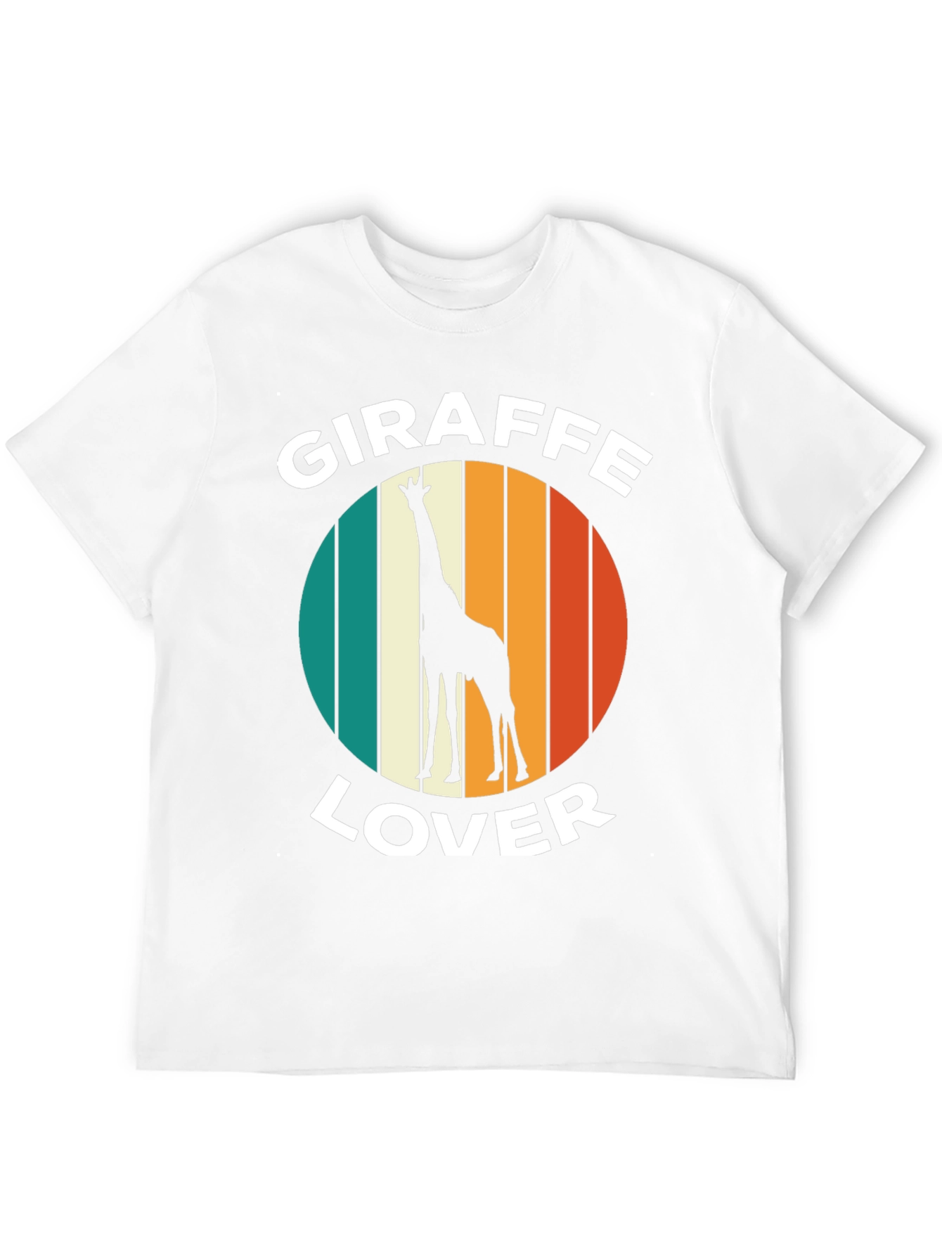 Giraffe Lover T-Shirt - Retro Style