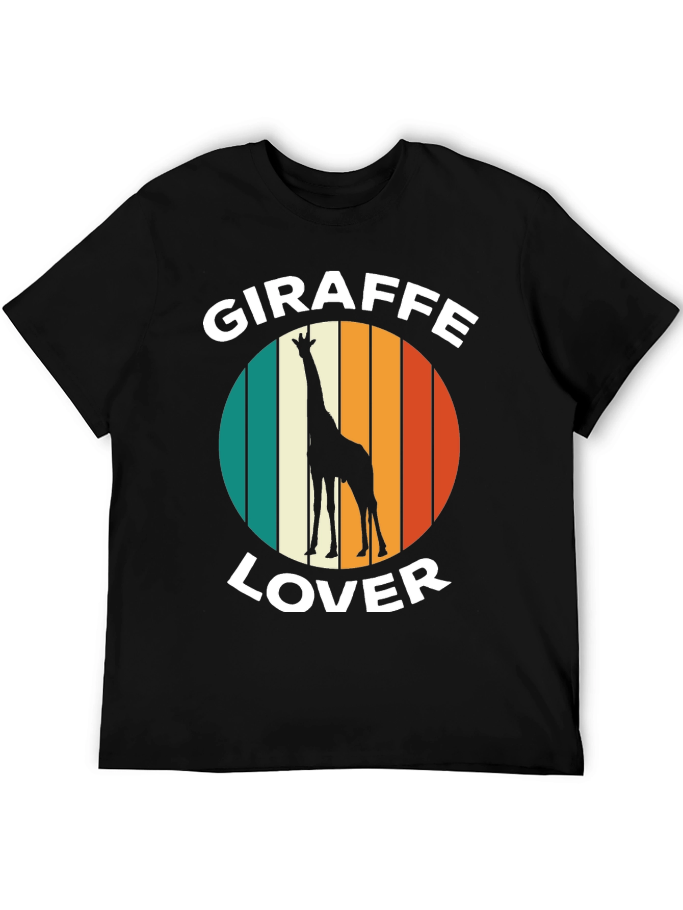 Giraffe Lover T-Shirt - Retro Style