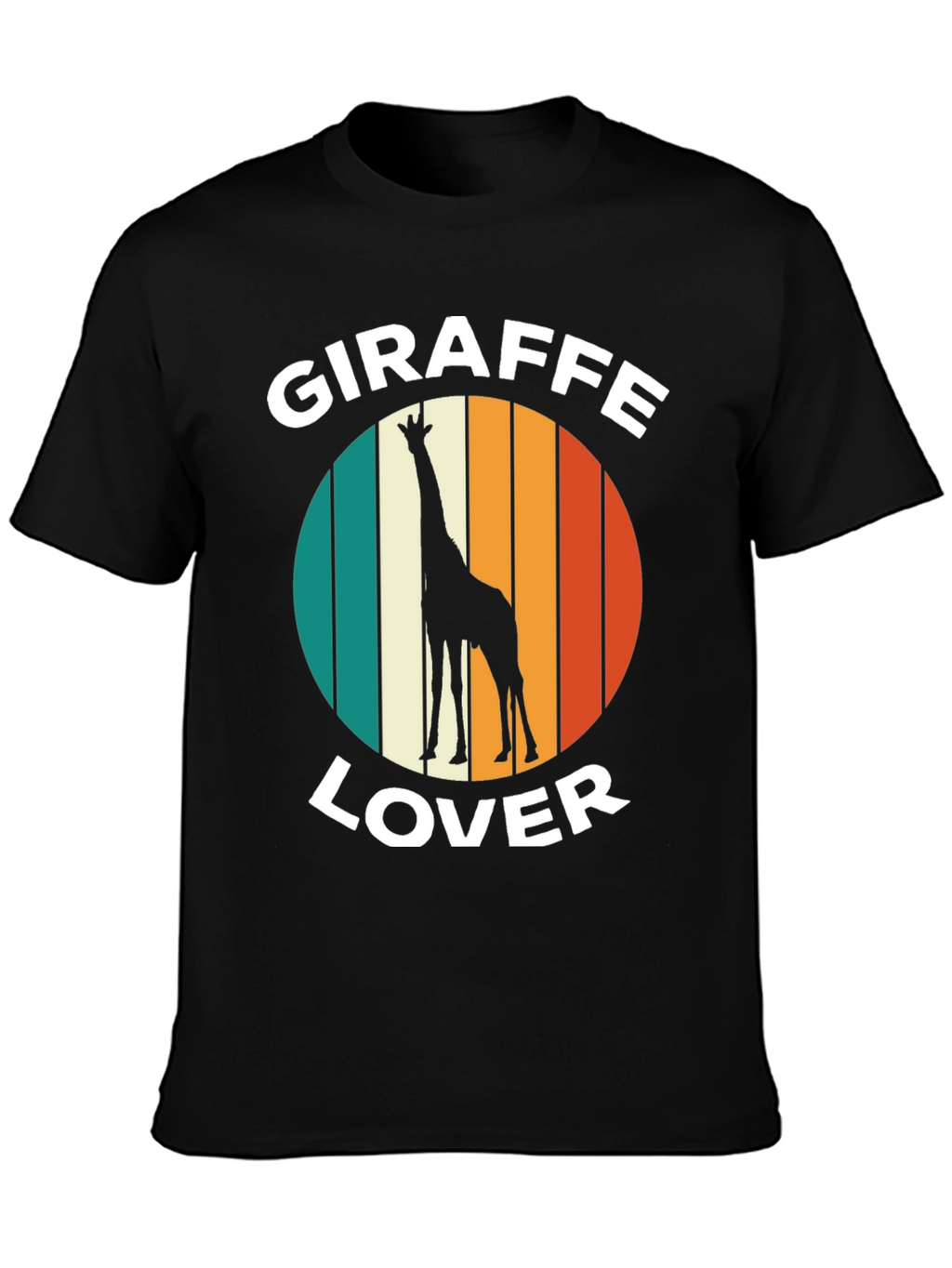 Giraffe Lover T-Shirt - Retro Style