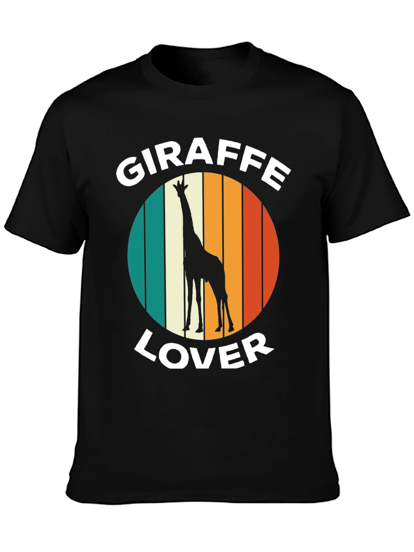 Giraffe Lover T-Shirt - Retro Style
