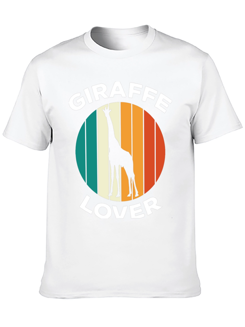 Giraffe Lover T-Shirt - Retro Style