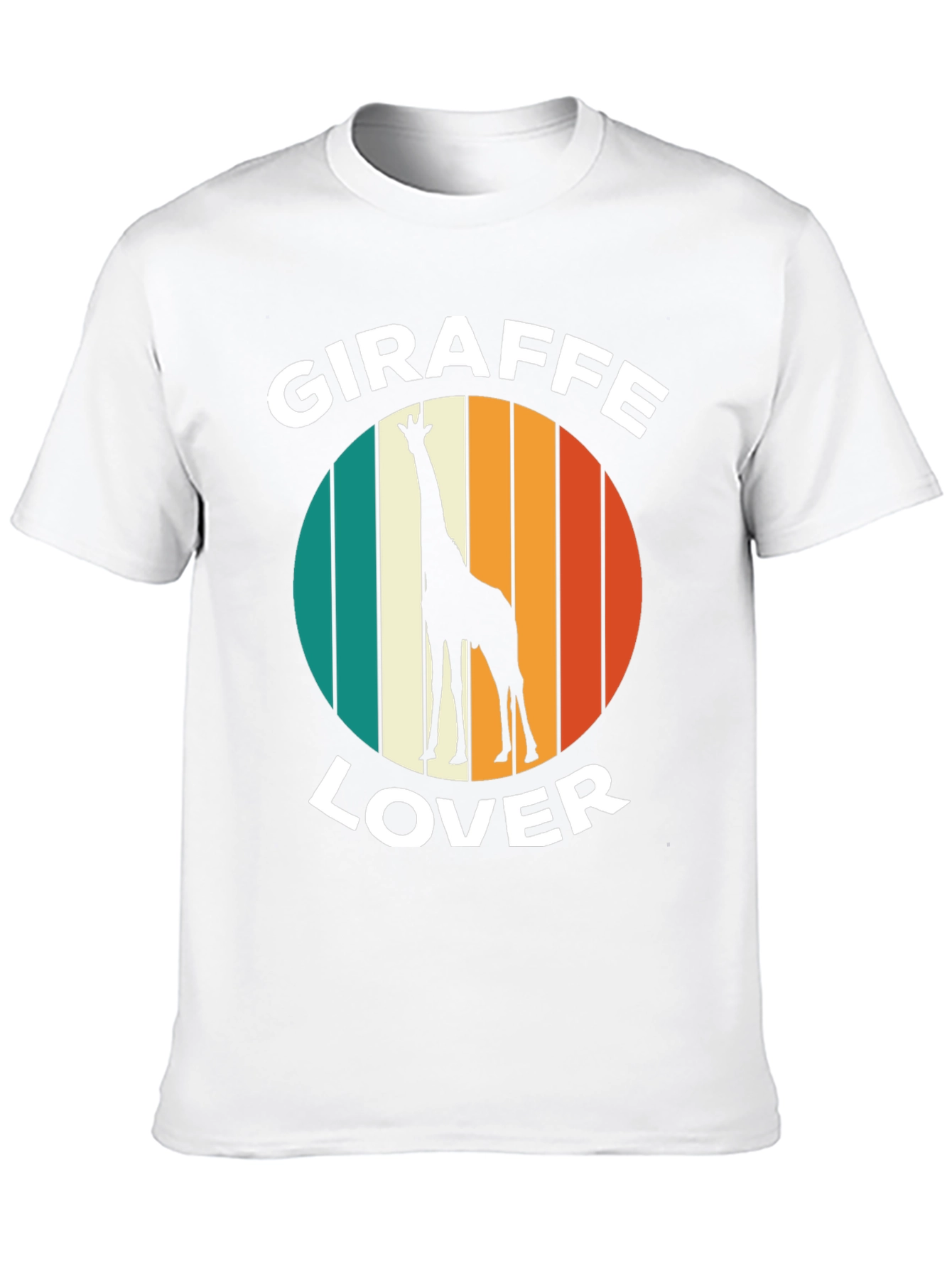Giraffe Lover T-Shirt - Retro Style