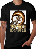 Solar Eclipse Dinosaur T-Shirt