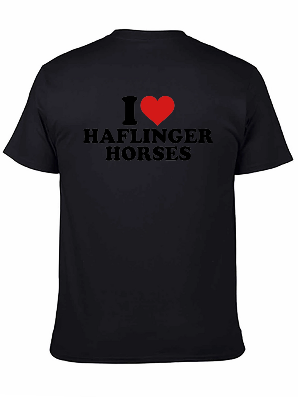 I Heart Haflinger Horses Graphic Tee