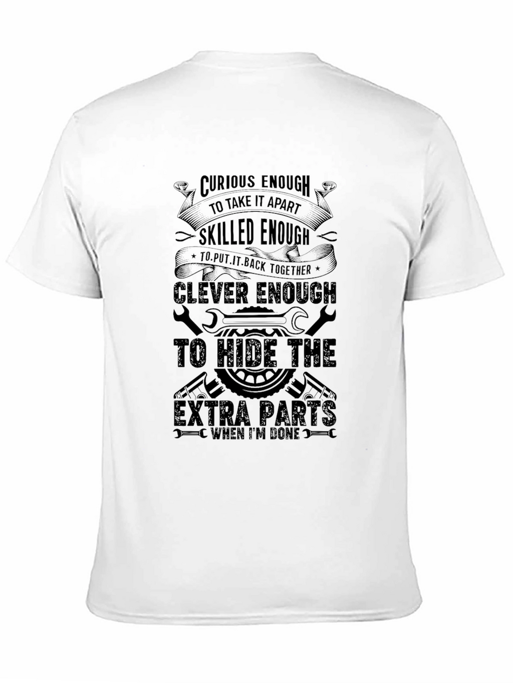 Curious Enough Mechanic T-Shirt