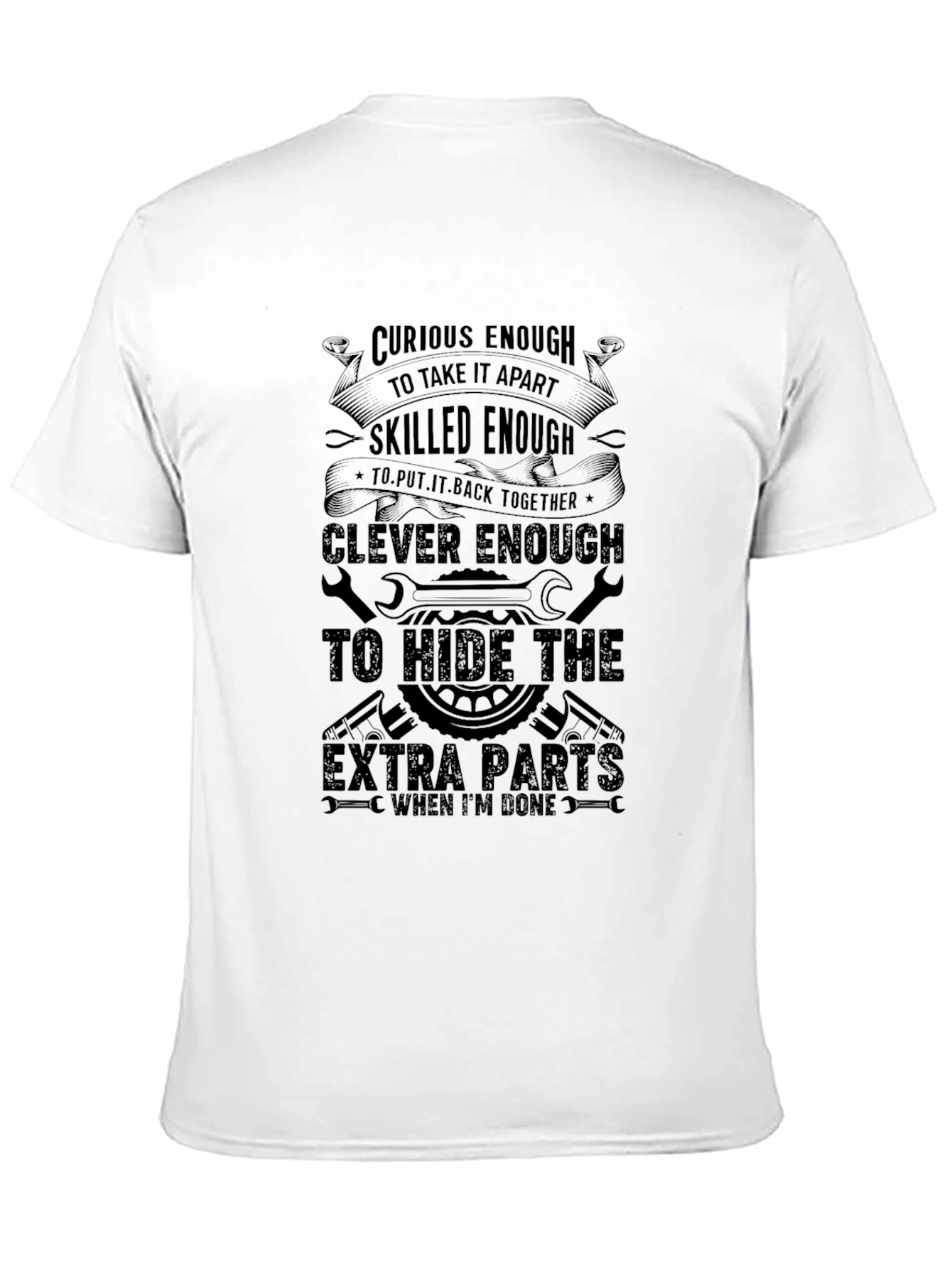 Curious Enough Mechanic T-Shirt