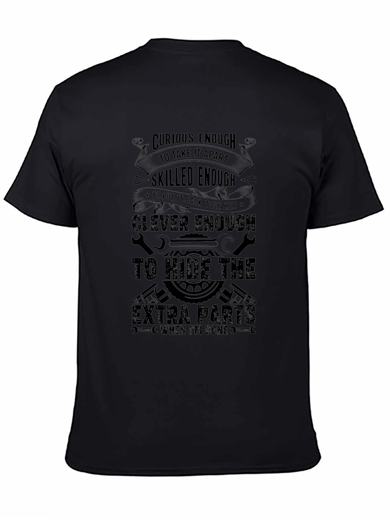 Curious Enough Mechanic T-Shirt