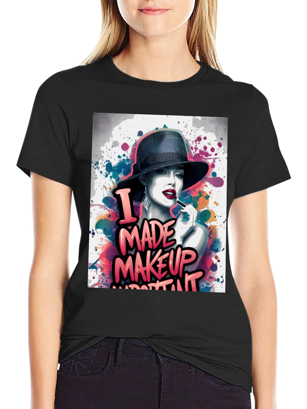 Makeup Art Tee: I Made Makeup Important