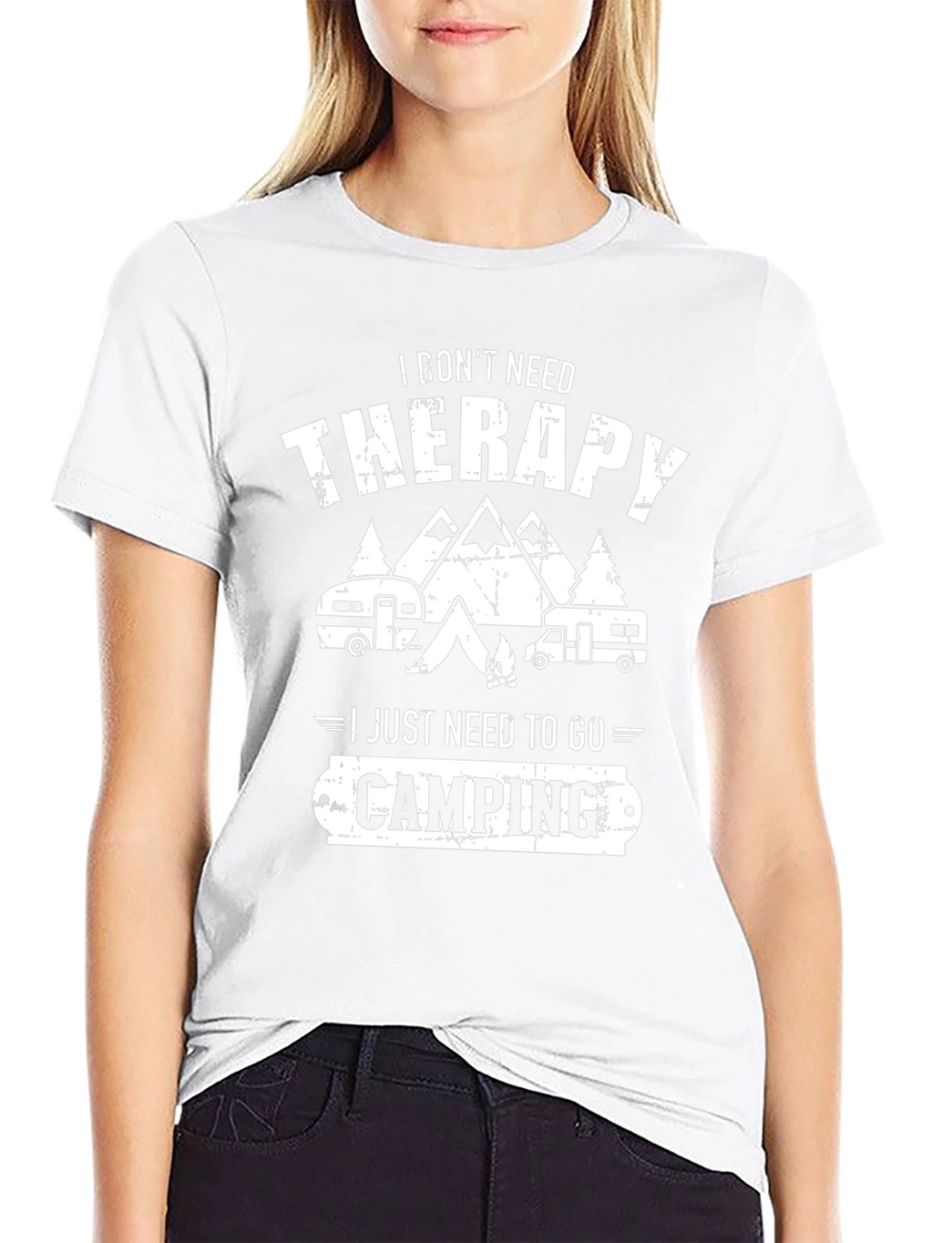 Camping Therapy Graphic Tee - Unisex