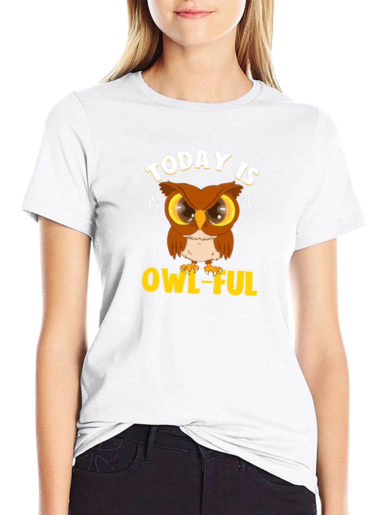 Today is OWL-FUL T-Shirt Funny Animal Graphic Tee