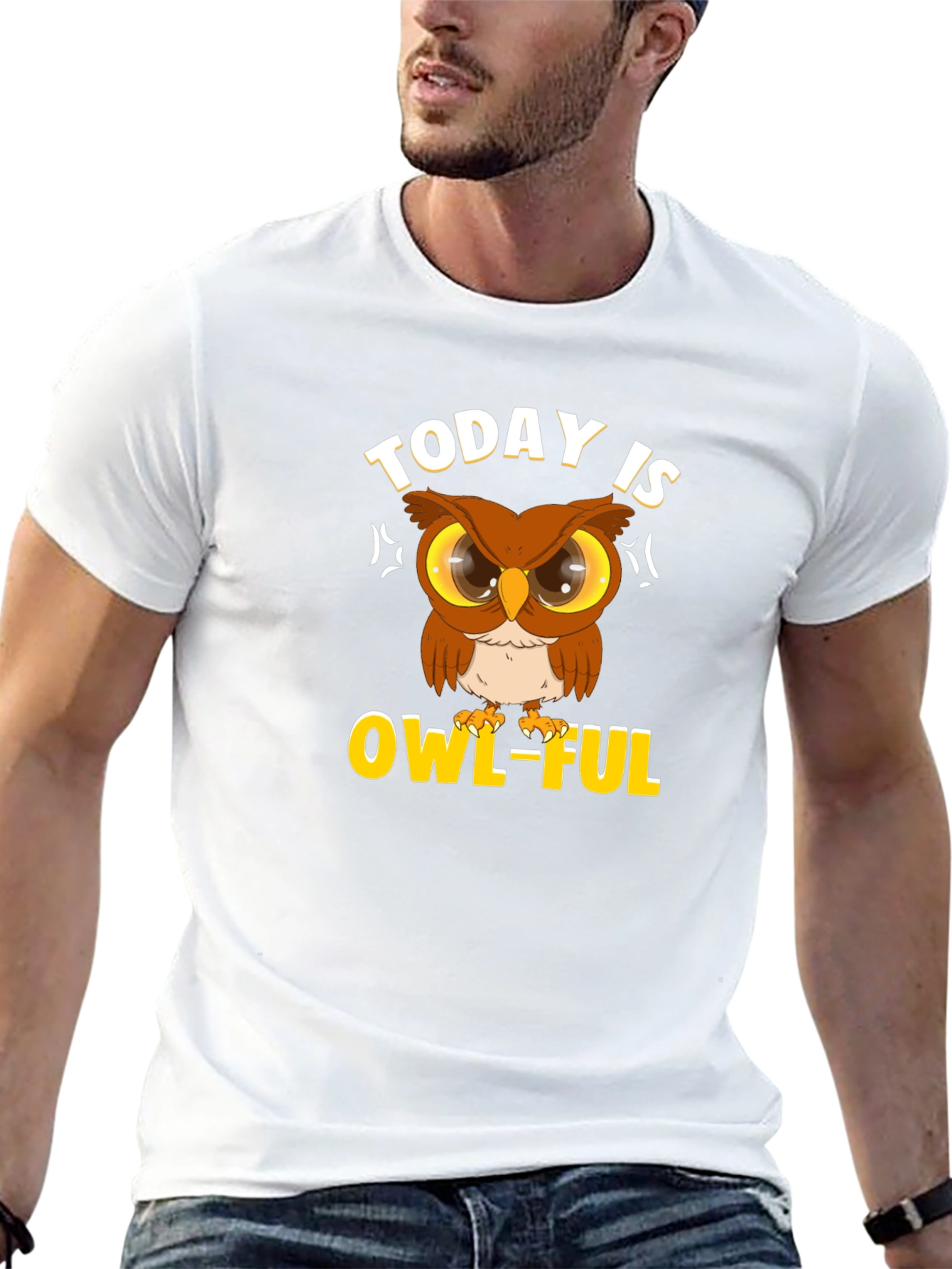 Today is OWL-FUL T-Shirt Funny Animal Graphic Tee
