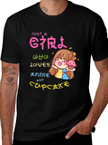 Anime Cupcake Lover T-Shirt