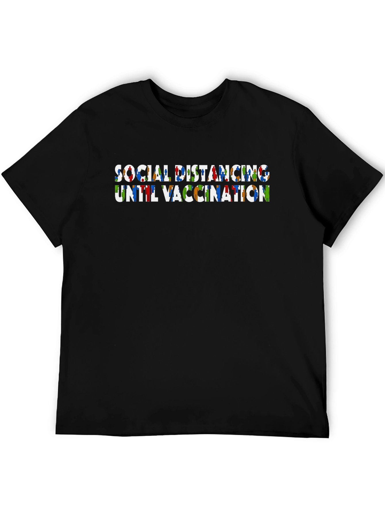 Social Distancing Until Vaccination T-Shirt