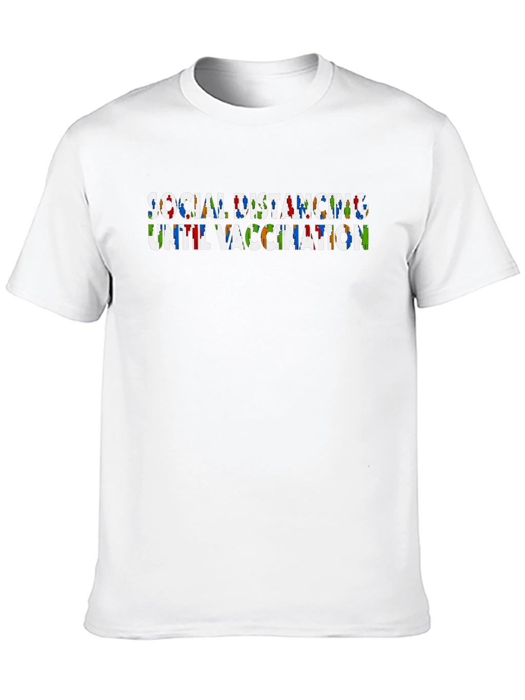 Social Distancing Until Vaccination T-Shirt