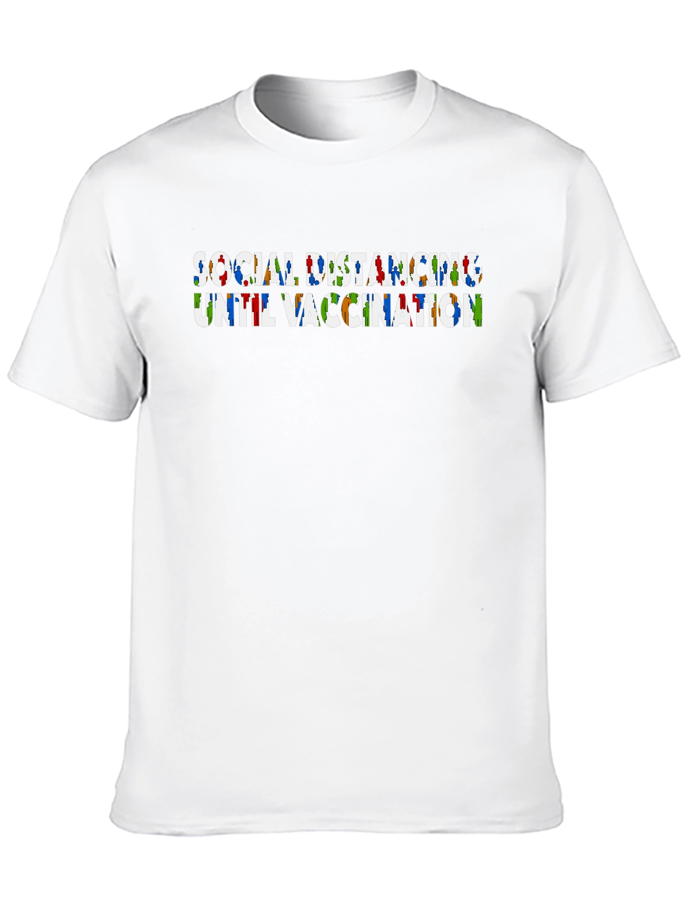 Social Distancing Until Vaccination T-Shirt