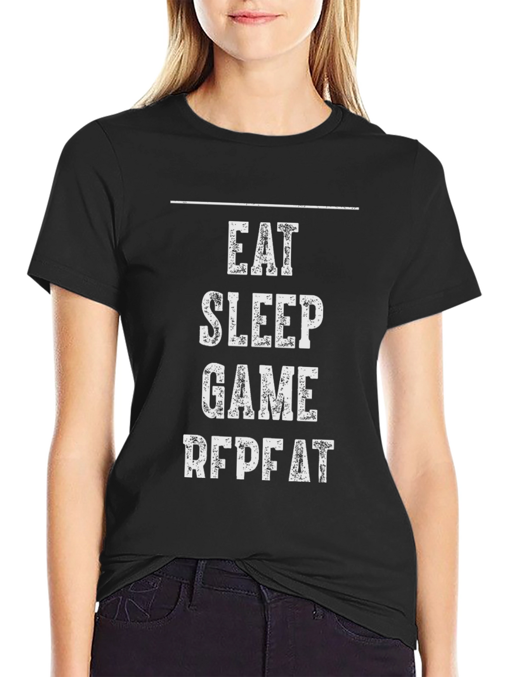 Eat Sleep Game Repeat T-Shirt - Gamer Life