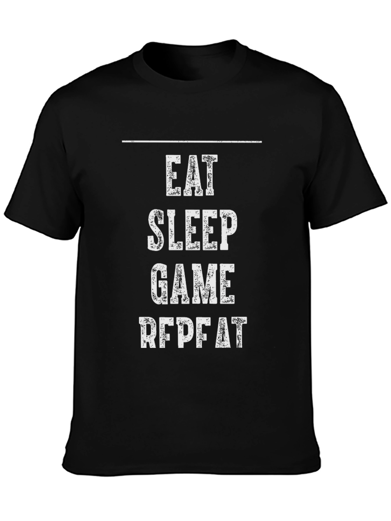 Eat Sleep Game Repeat T-Shirt - Gamer Life